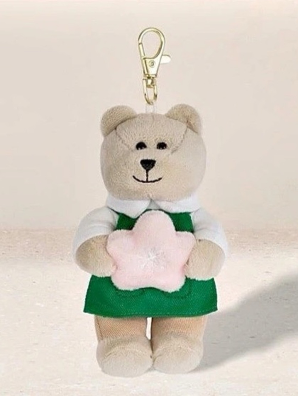 Starbucks Cherry Blossom Bearista Keychain